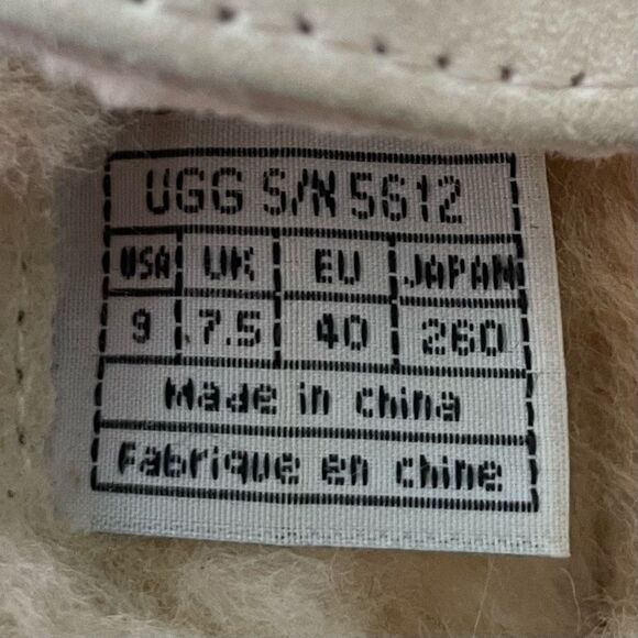 UGG Dakota Amberlight Moccasin Loafer Pink Shell Suede Leather Slipper Flats 9 - Picture 9 of 9